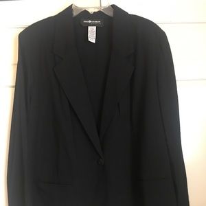 Sag Harbor Woman Lightweight Black Jacket